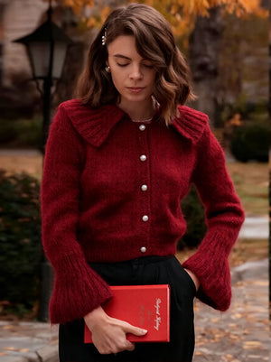 VILZSTUDIOS Classy Knitted Cardigan