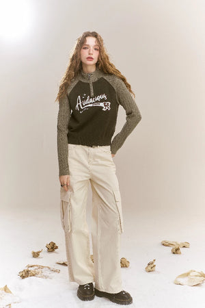 VILZSTUDIOS Slim Soft Raglan Sweater
