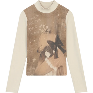 VILZSTUDIOS Retro Original Printed Long Sleeve Top