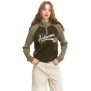VILZSTUDIOS Slim Soft Raglan Sweater