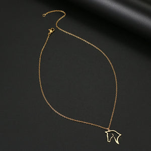 VILZSTUDIOS Stainless Steel Horse Necklace