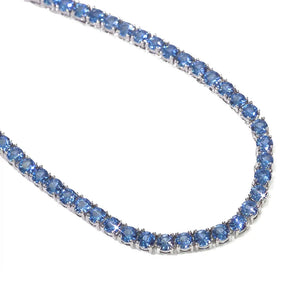VILZSTUDIOS Colorful Sparkling Tennis Necklace
