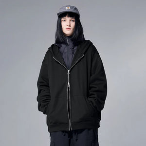 VILZSTUDIOS Premium Trendy Fleece Full Zip Hoodie