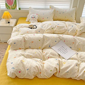 VILZSTUDIOS Luxurious Soft Twin-Queen Duvet Bedding Set