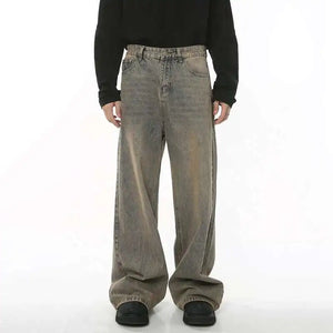 VILZSTUDIOS Vintage Distressed Baggy Jeans