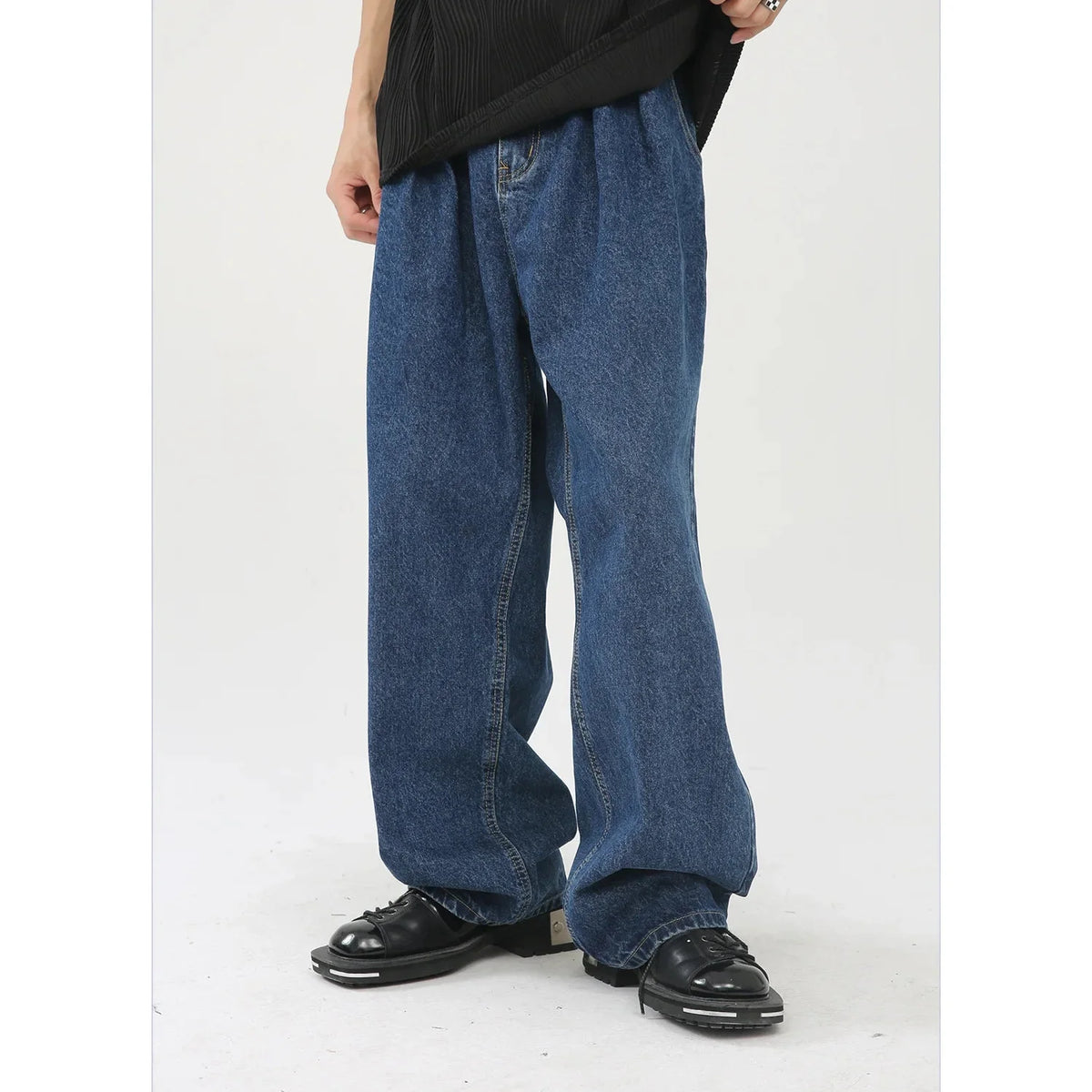 VILZSTUDIOS Wide Leg Daddy Jeans