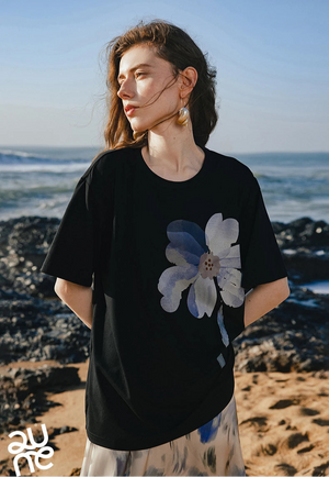 VILZSTUDIOS Stylish Short Sleeve Spring Women T-Shirt