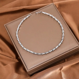 VILZSTUDIOS 1Pc Zircon High-End Necklace