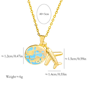 VILZSTUDIOS Fly Plane Pendant Necklace