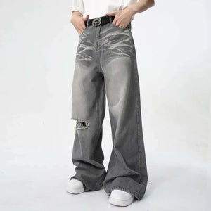VILZSTUDIOS Loose Fit Wide Leg Jeans