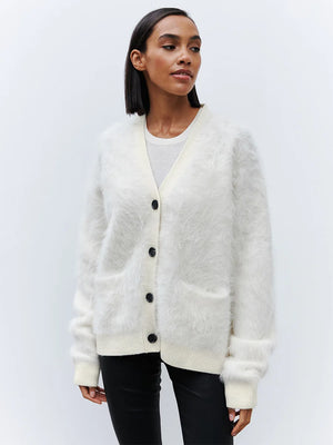 VILZSTUDIOS Soft Mink Velvet Cardigan