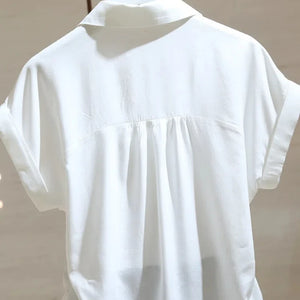 VILZSTUDIOS Elegant Pleated Shirt
