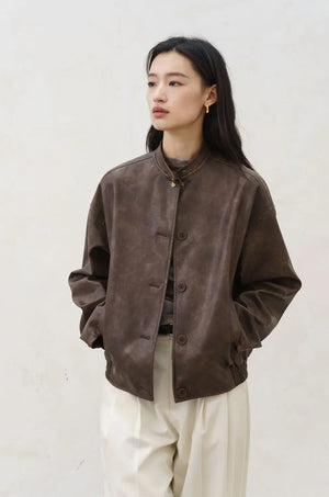 VILZSTUDIOS Vintage Leather Jacket