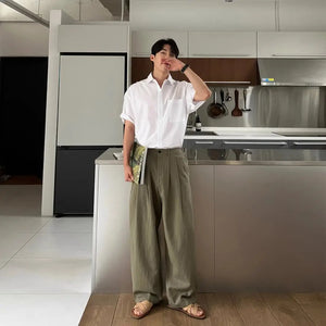 VILZSTUDIOS High End Classic Linen Pants