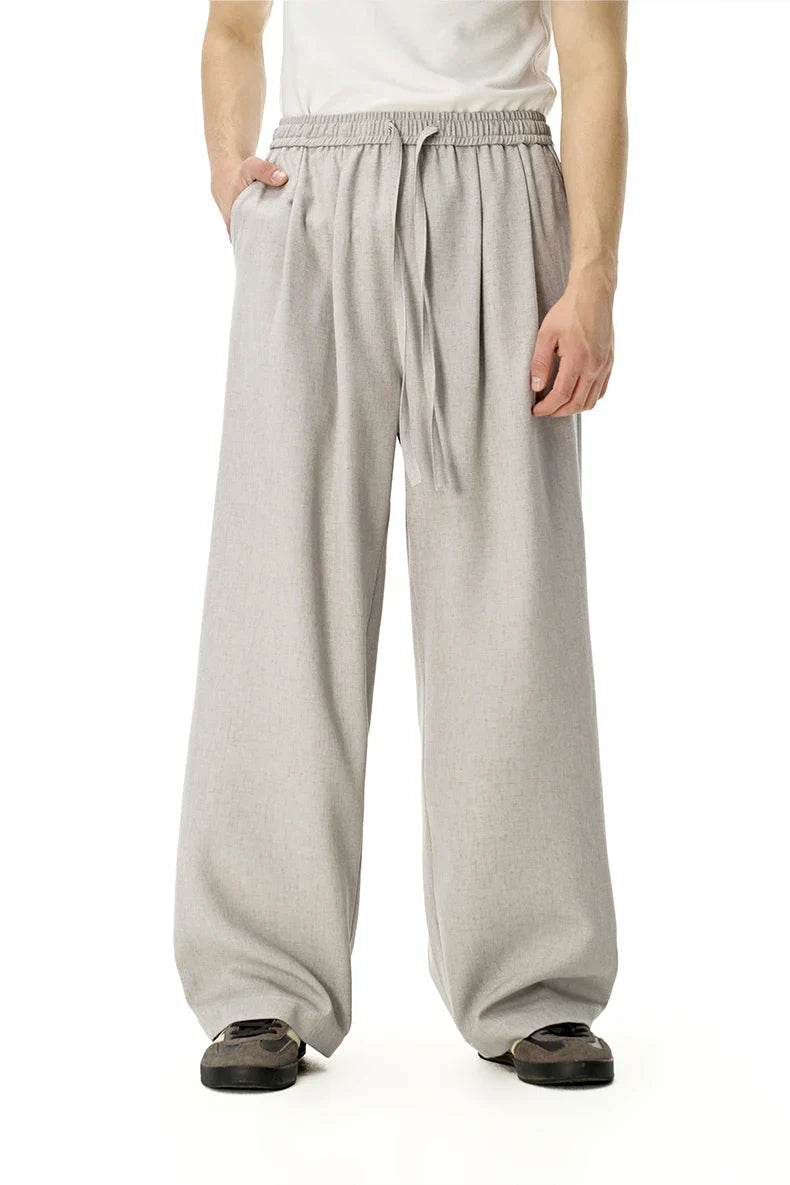 VILZSTUDIOS Loose Fit Classic Linen Pants