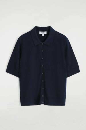 VILZSTUDIOS Slim Fit Polo Cardigan