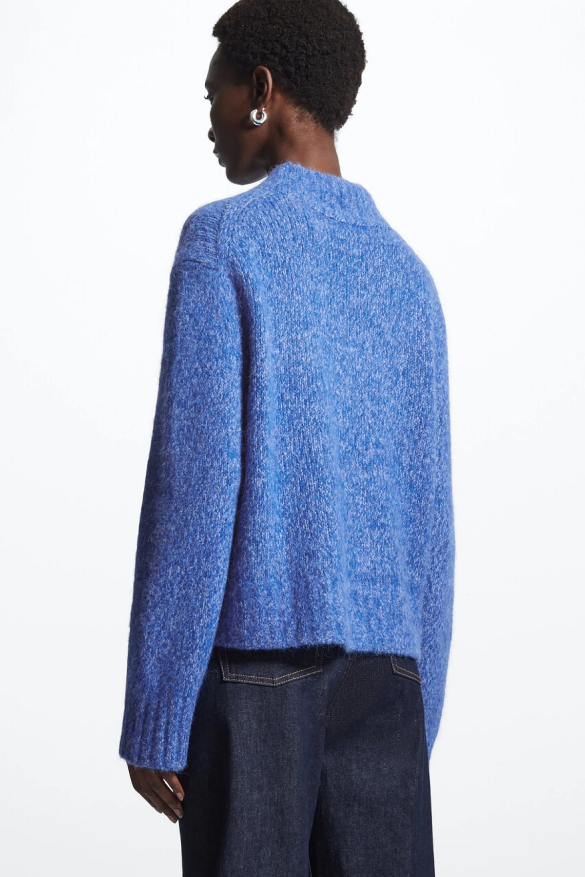 VILZSTUDIOS Mock Neck Wool Sweater