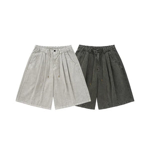 VILZSTUDIOS American Style Washed Cargo Shorts