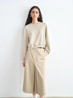 VILZSTUDIOS Cozy Round Neck Sweater