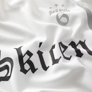 VILZSTUDIOS Retro Patchwork Hip Hop Letter T-Shirt
