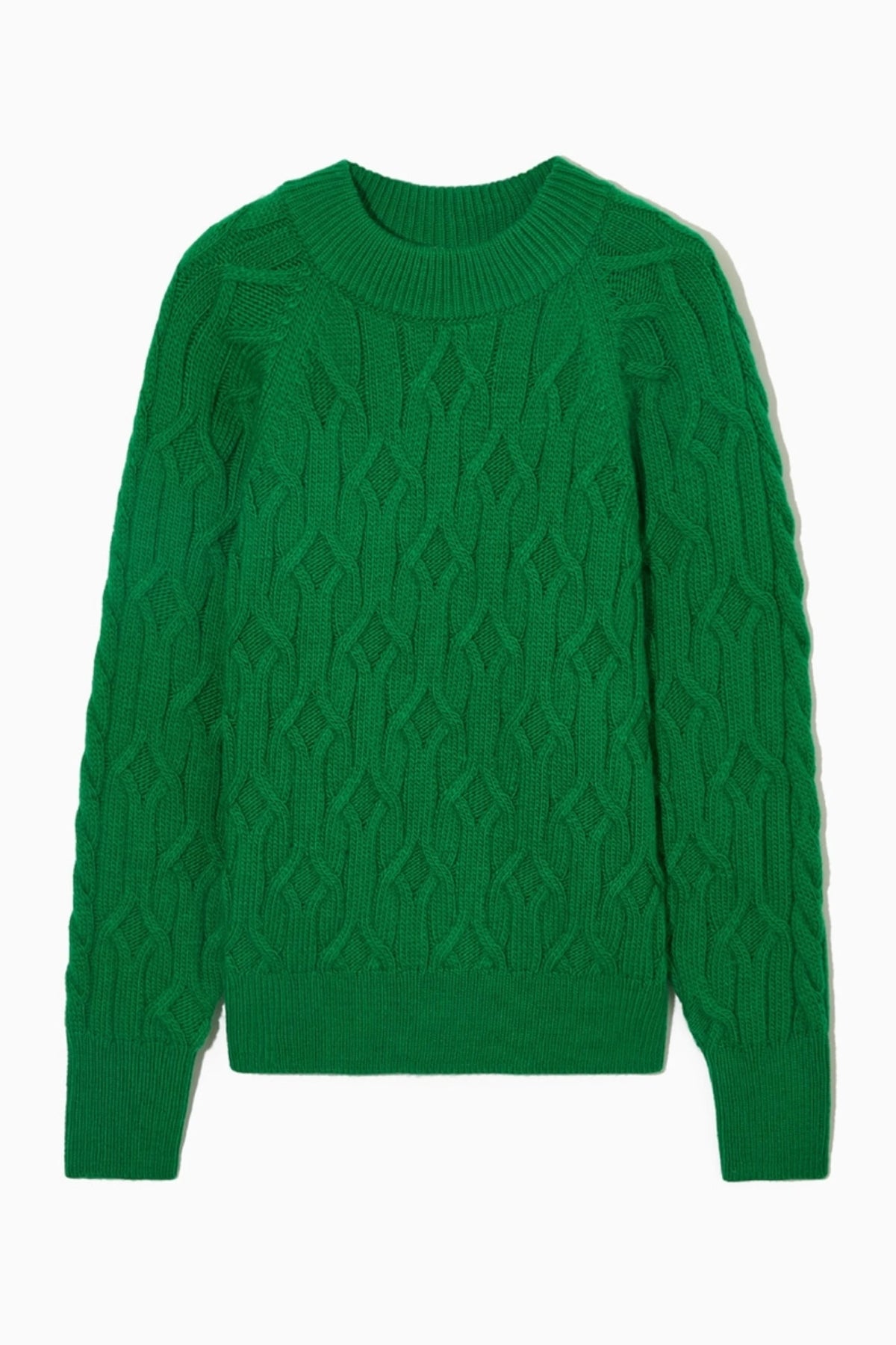 VILZSTUDIOS Jacquard Texture Woolen Sweater