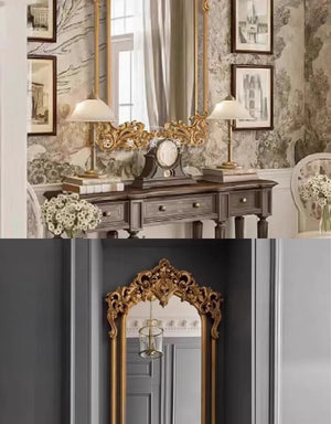 VILZSTUDIOS modern Luxury Espejo Home Decorations Large Nordic Quality Mirror Designer Girls Gold House Bedroom Wall Mirrors Full Body Floor