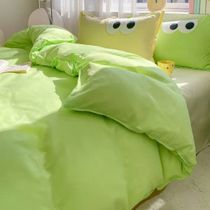 VILZSTUDIOS Vibrant Wondering Eyes Duvet Cover Bedding Set