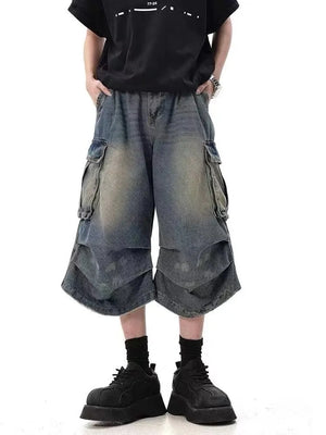 VILZSTUDIOS Camouflage Cargo Jorts