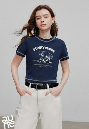 VILZSTUDIOS Summer Casual Short Sleeve T-Shirt