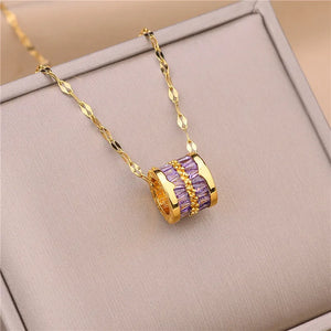 VILZSTUDIOS 3 Colors Luxury Lucky Beads Necklaces