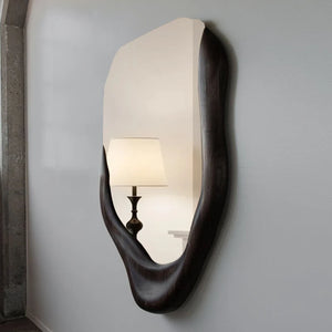 VILZSTUDIOS Irregular Wall Mirror Living Room Modern Girls Men Bedroom Bathroom Luxury Funky Mirror Asymmetrical Espelhos Home Decorations