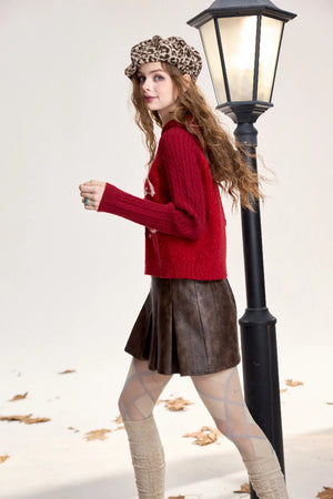 VILZSTUDIOS Cozy Jacquard Hoodie