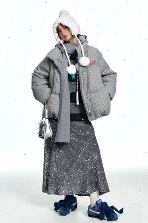 VILZSTUDIOS Cozy Casual Puffer Jacket