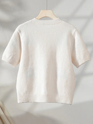 VILZSTUDIOS 3D Lemon Shapes Knitted Cardigan