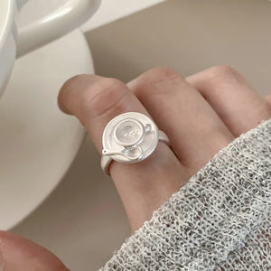 VILZSTUDIOS Matte Cute Punk Open Finger Ring