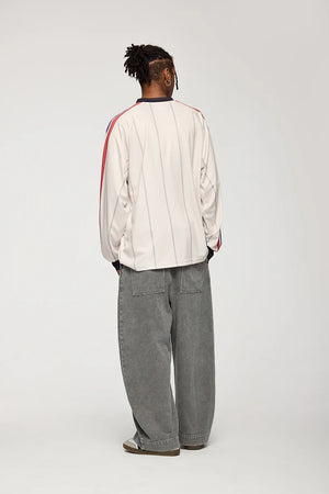 VILZSTUDIOS Vintage Loose Fit Washed American Pants