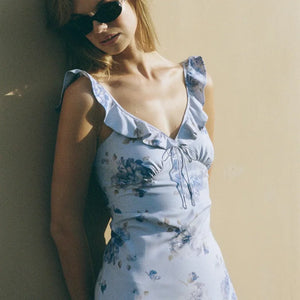 VILZSTUDIOS Floral Beachwear Maxi Dress
