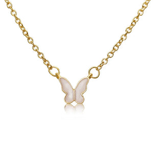 VILZSTUDIOS Acrylic Butterfly Pendant Necklace