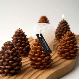 VILZSTUDIOS Silicone Pine Cone Candle Mold DIY