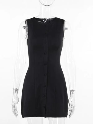 VILZSTUDIOS Sleeveless Sexy Mini Dress