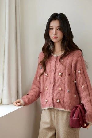 VILZSTUDIOS Luxurious Hand-Knitted Wool Sweater