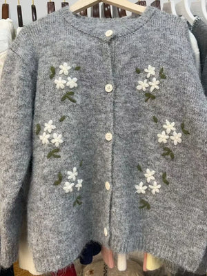 VILZSTUDIOS Elegant Thick Knitted Cardigan