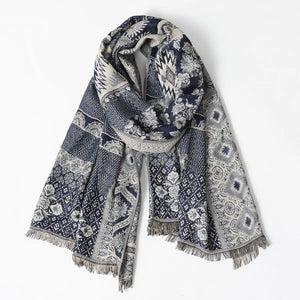 VILZSTUDIOS Jacquard Soft Warm Scarf
