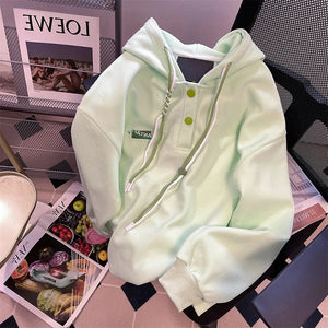 VILZSTUDIOS Mint Green Loose Hoodie