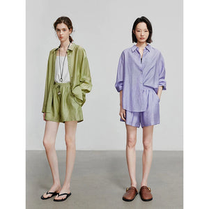 VILZSTUDIOS Stylish Summer Casual Long Shorts