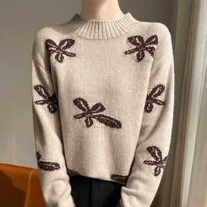 VILZSTUDIOS Cozy Cashmere Embroidered Sweater