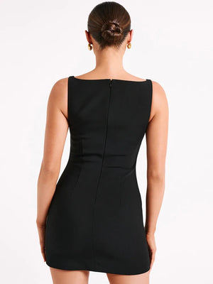 VILZSTUDIOS Elegant Sleeveless Sexy Mini Dress