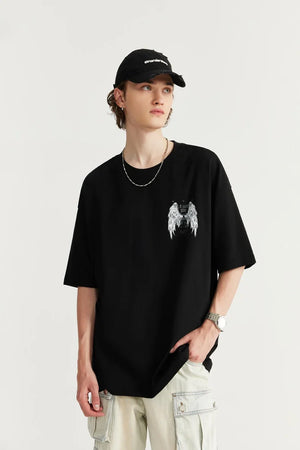 VILZSTUDIOS Luminous Glow-in-the-Dark Oversized T-Shirt