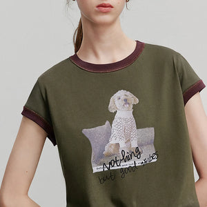 VILZSTUDIOS Soft Cotton Casual Summer T-Shirt