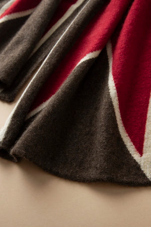 VILZSTUDIOS A-class High-quality 100% Cashmere New Cashmere Scarf 100% Knitted Warm Neck-Protecting High-end Fashion Wild Color in Winter.